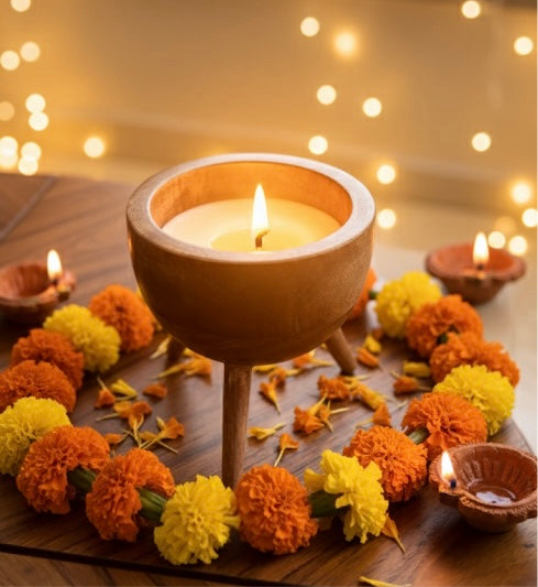 AUREAL WOODEN CANDLE