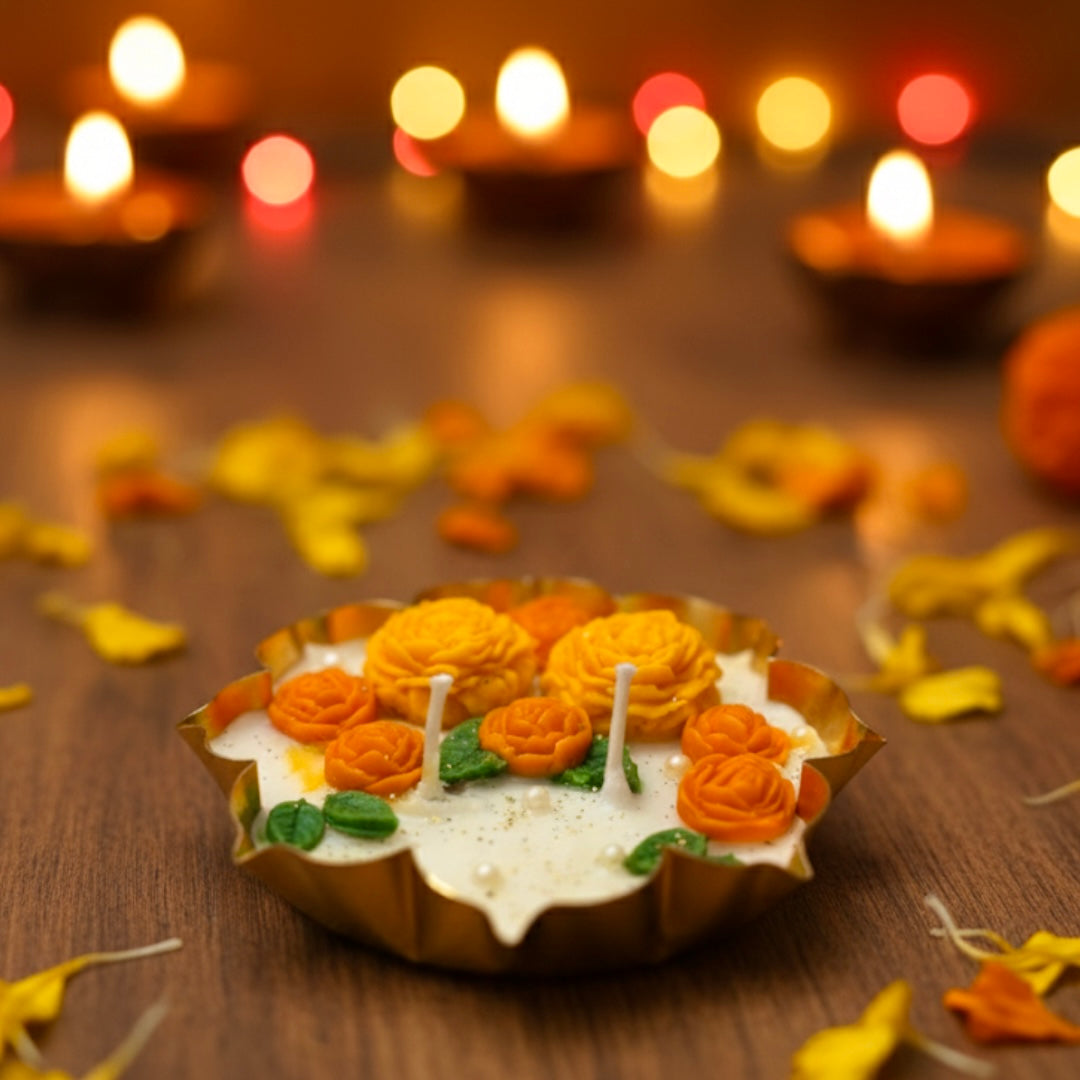 MARIGOLD MEDLEY URLI CANDLE