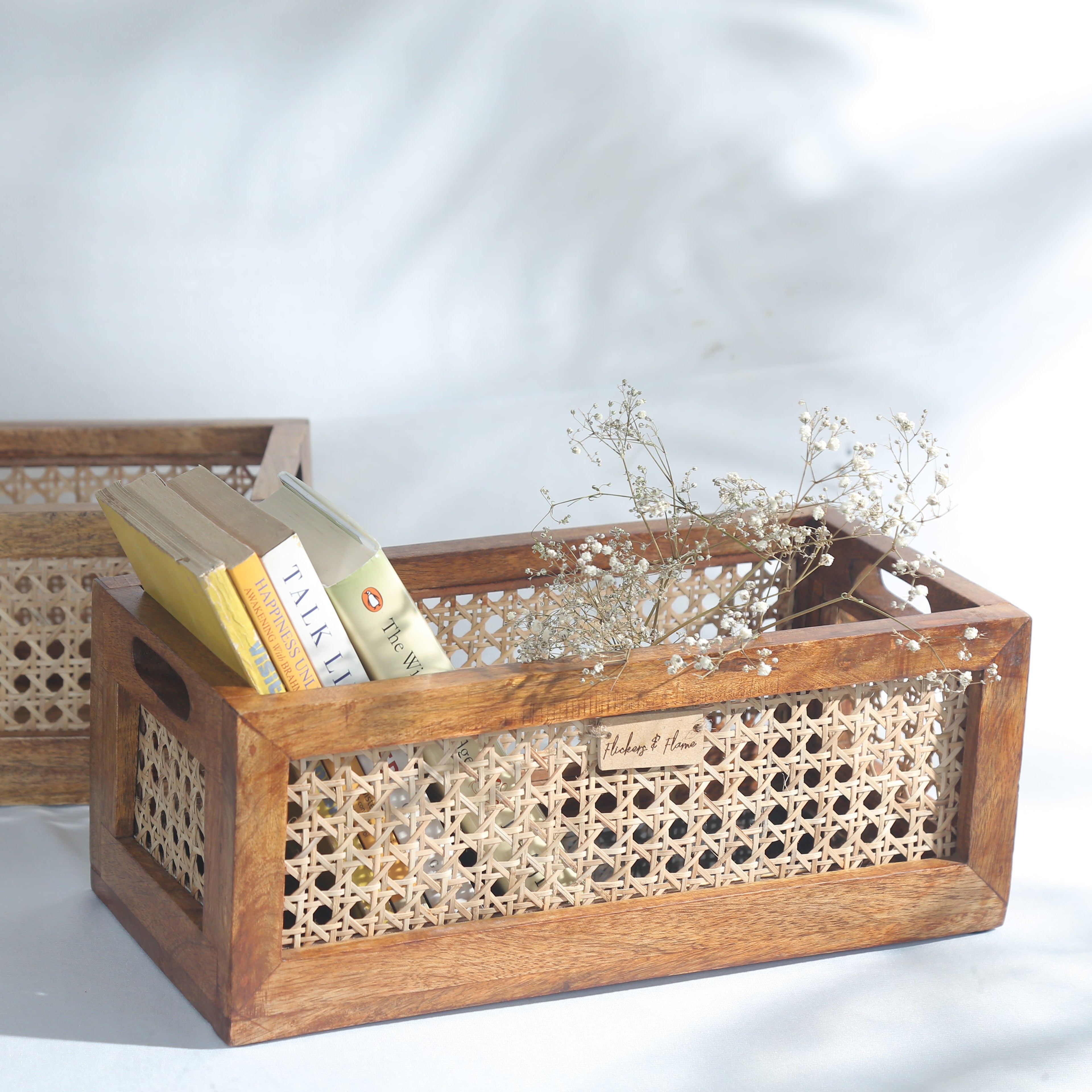 RATTAN ORGANISER