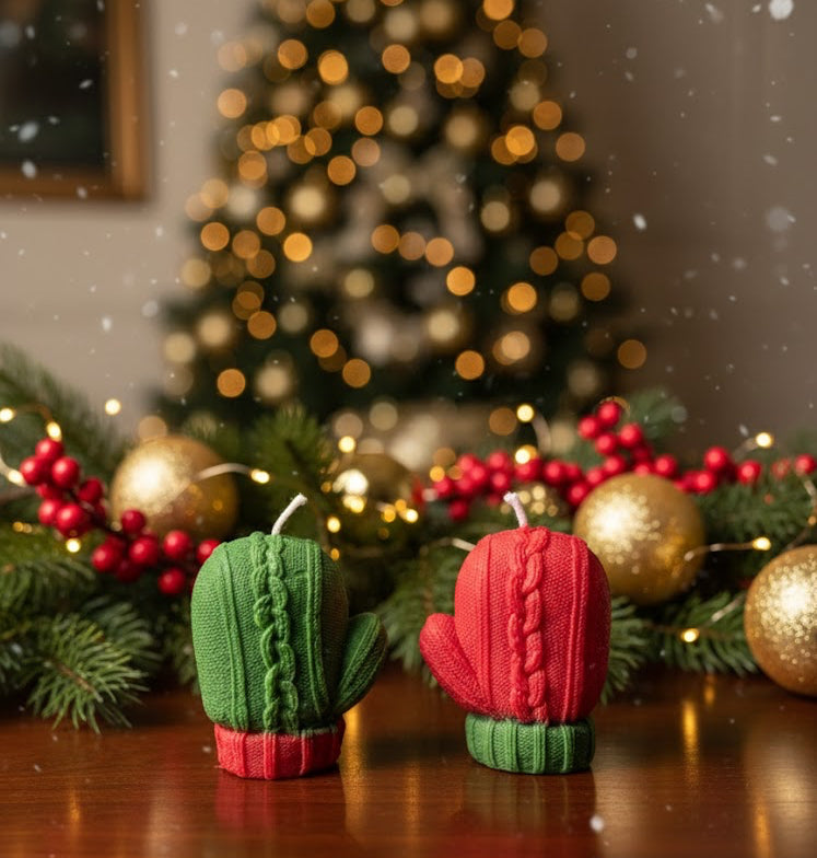 MITTON CHRISTMAS CANDLE
