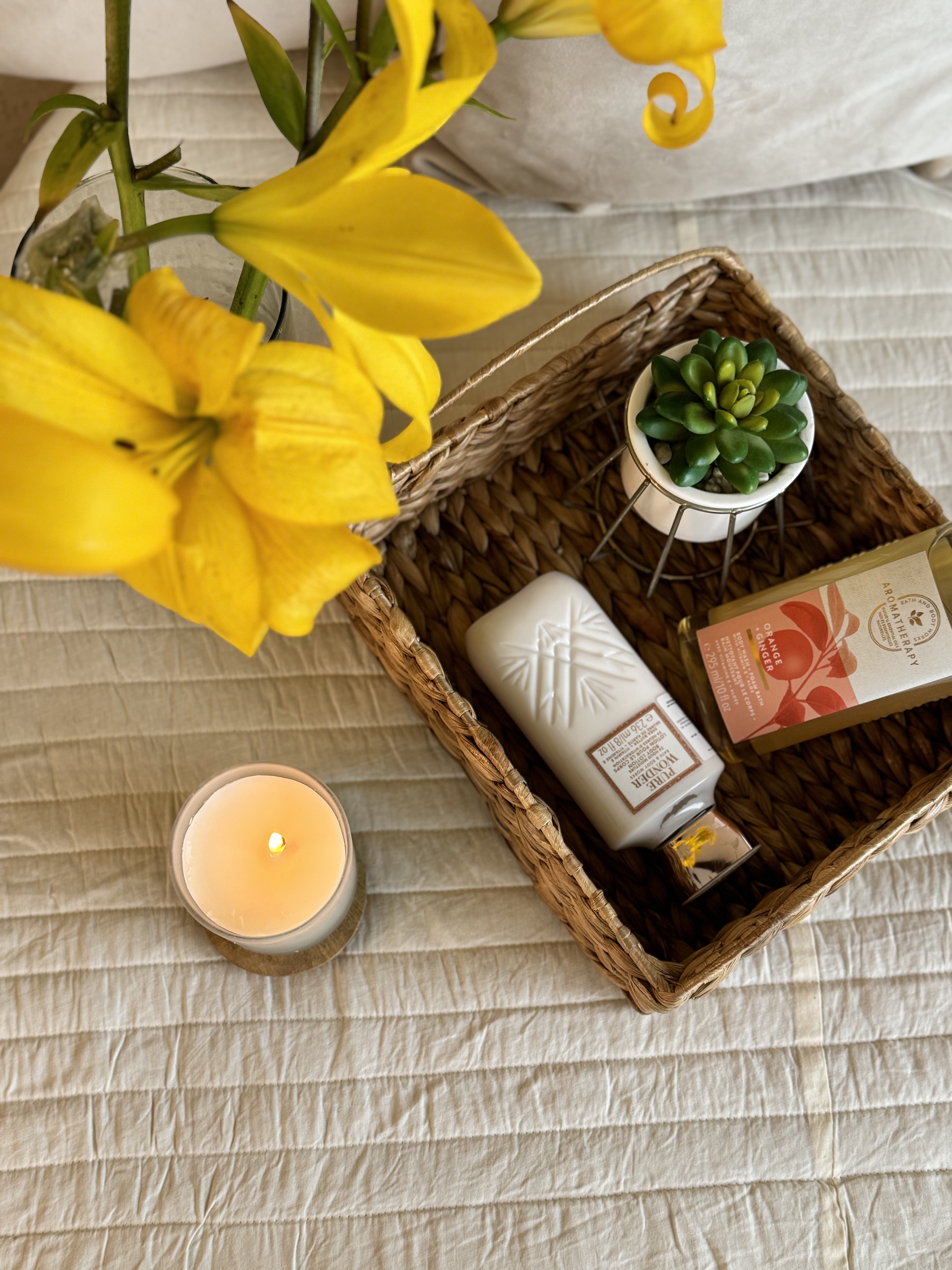 WATER HYACINTH SQUARE TRAY