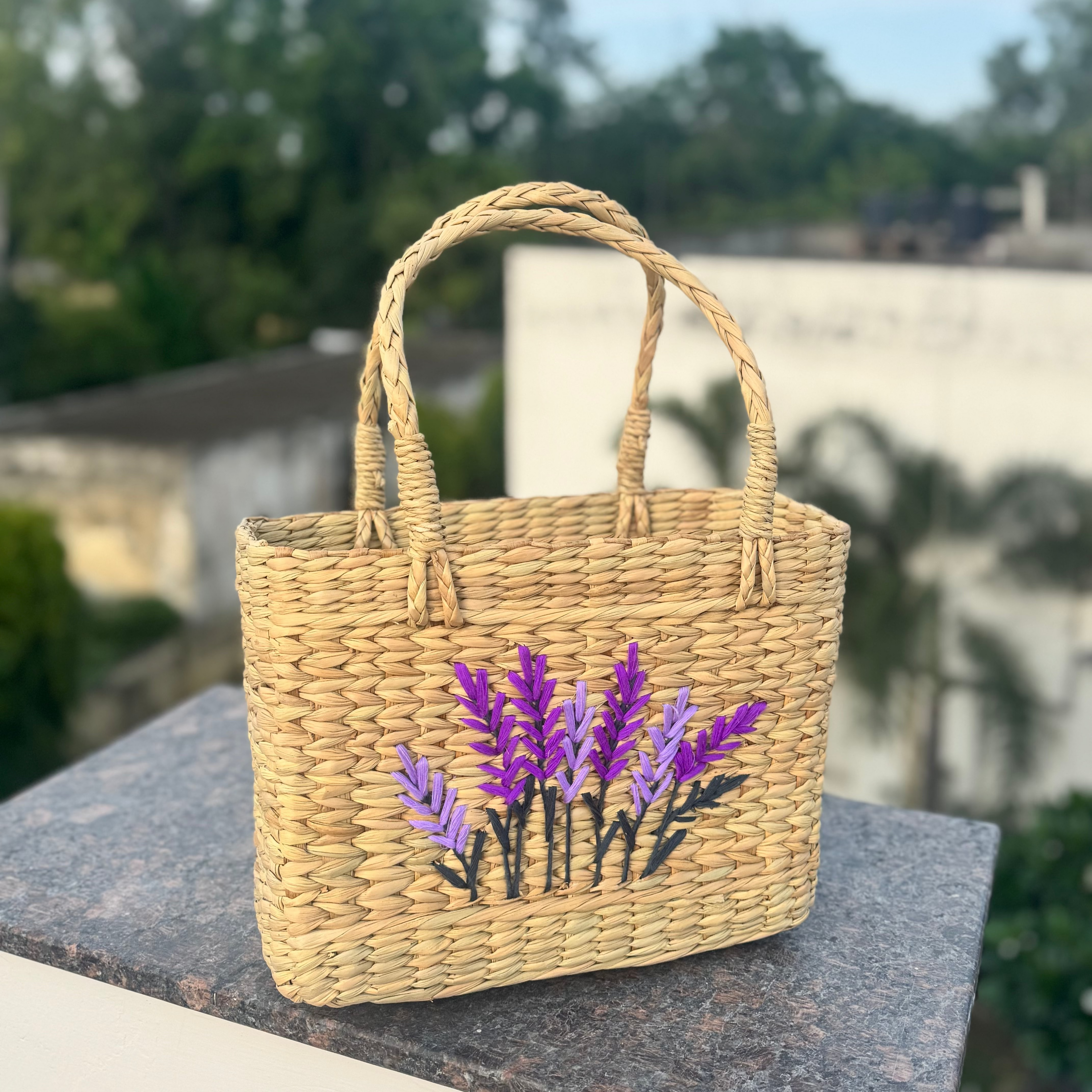 LILAC BLOOM BAG