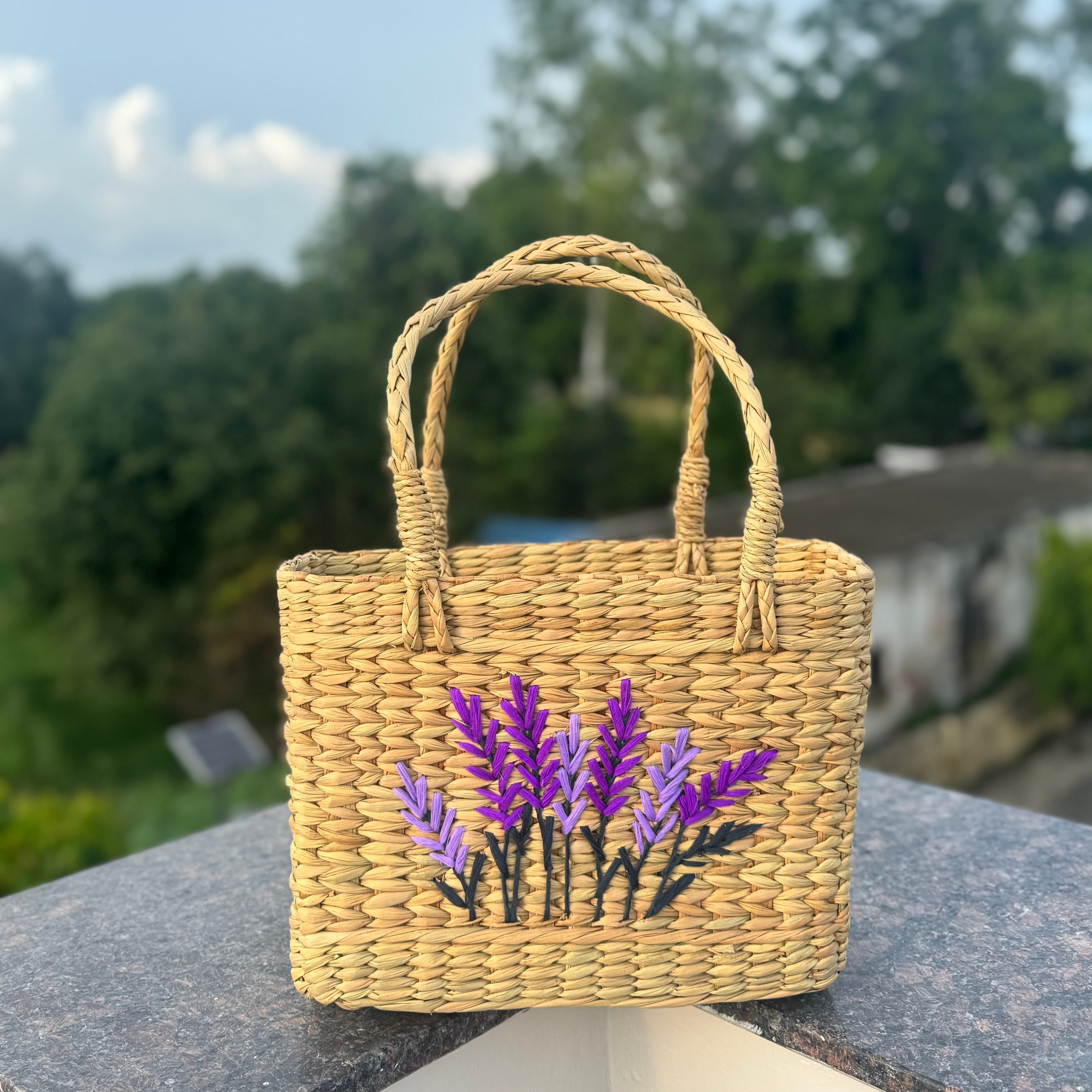 LILAC BLOOM BAG