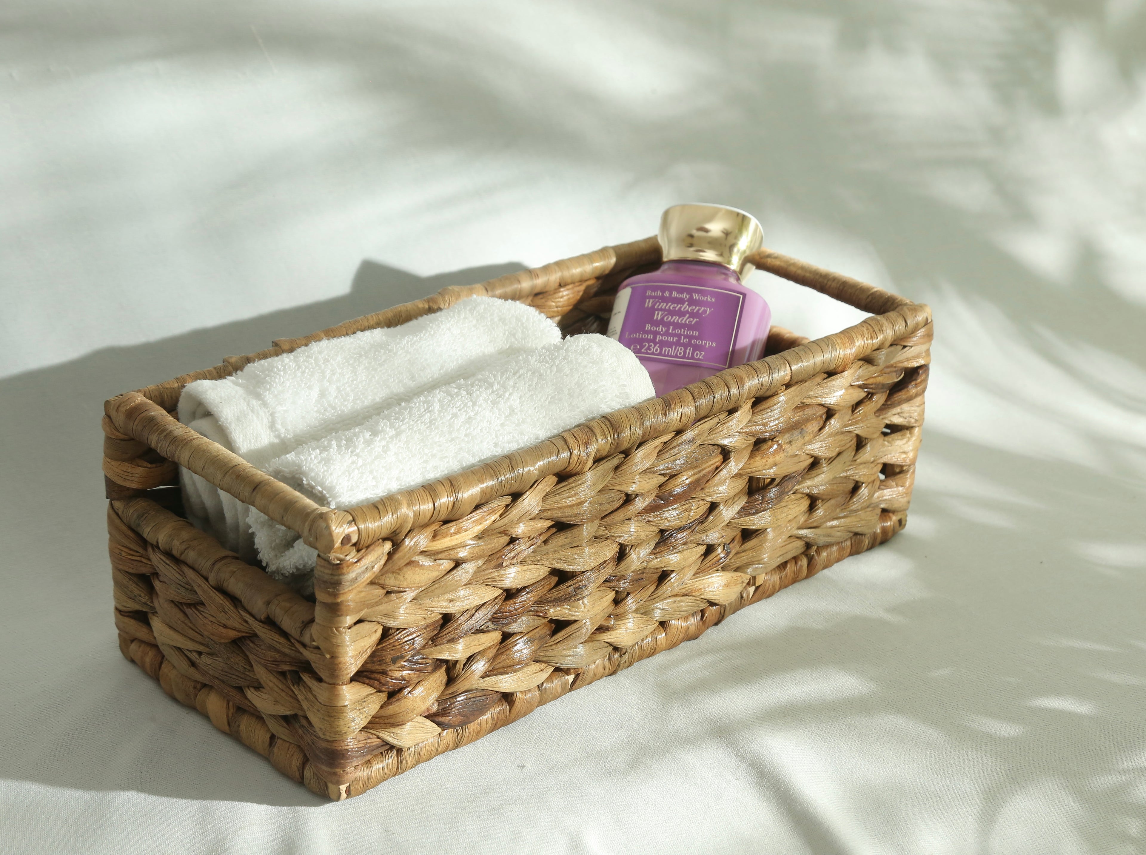 WATER HYACINTH RECTANGULAR TRAY