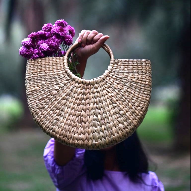 WATER HYACINTH TOTE BAG