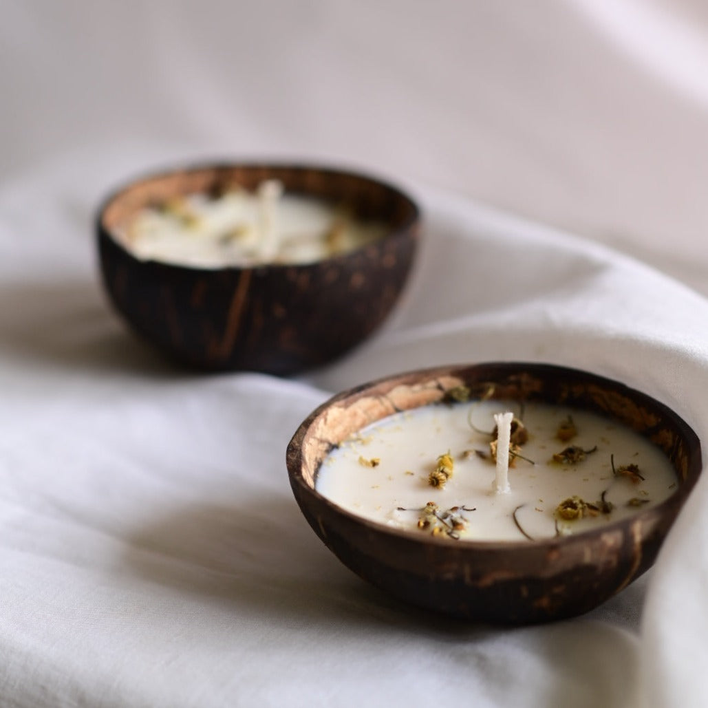 COCO SHELL CANDLES
