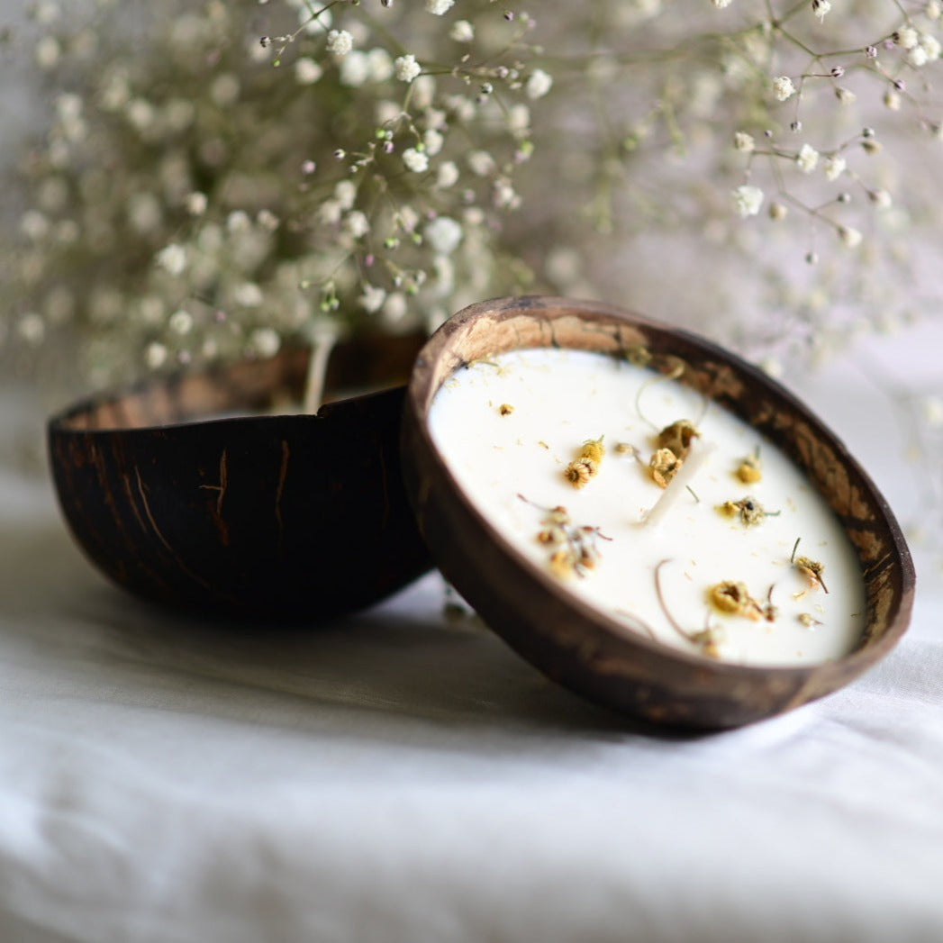 COCO SHELL CANDLES