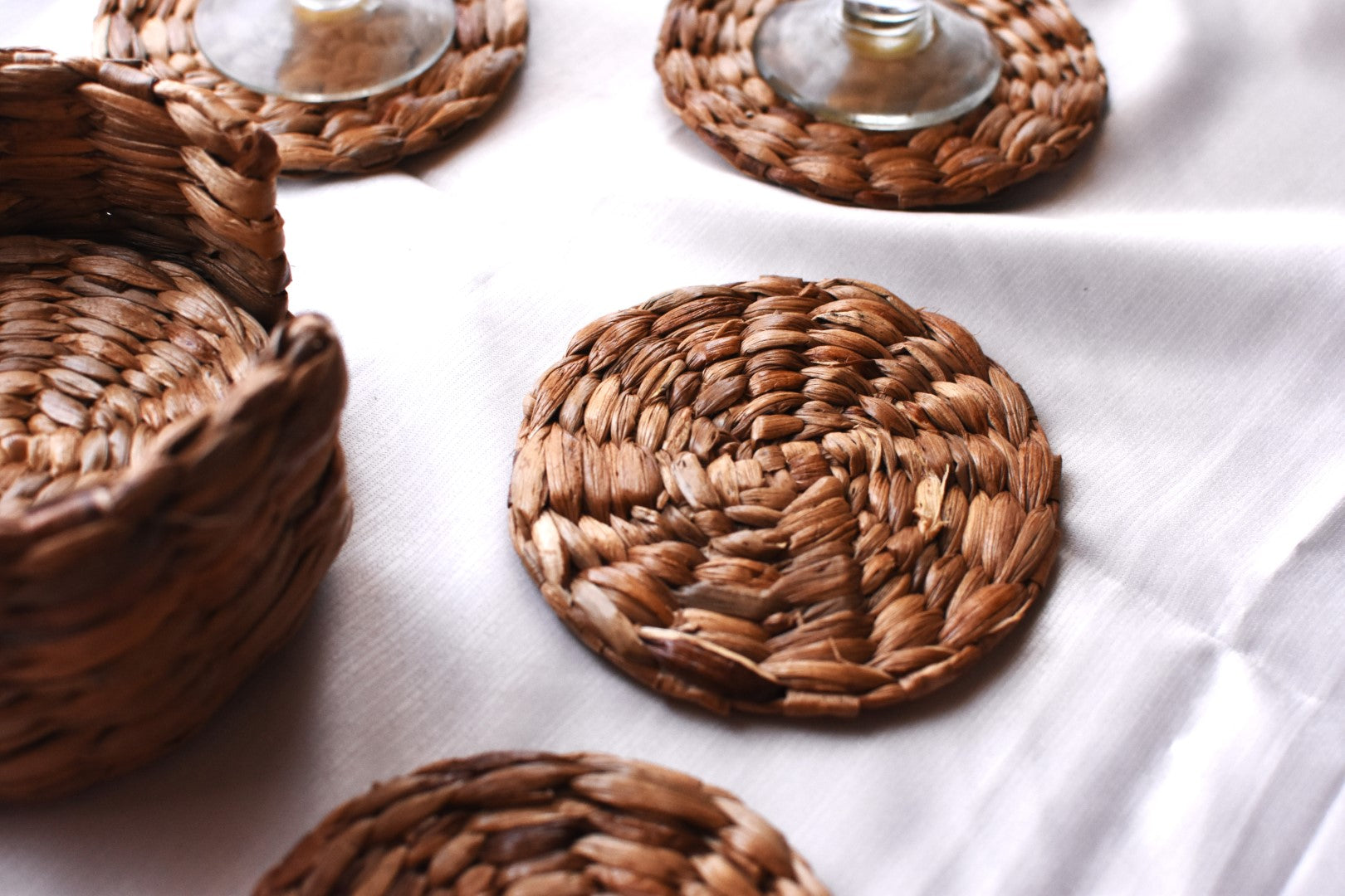 WATER HYACINTH COASTERS