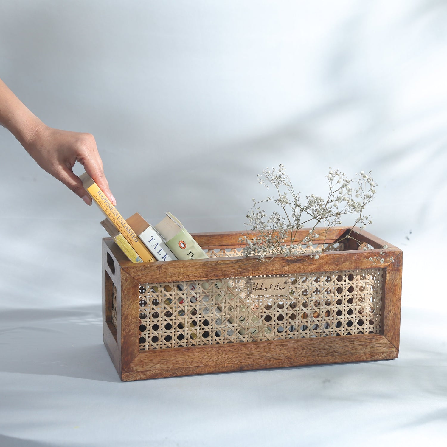 RATTAN ORGANISER