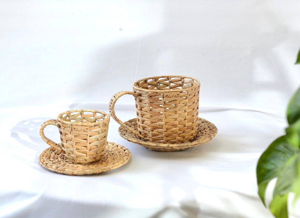 cup and saucer planter CUP & SAUCER PLANTER – Flickers and Flame