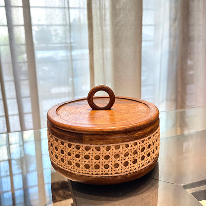 RATTAN ROTI BOX
