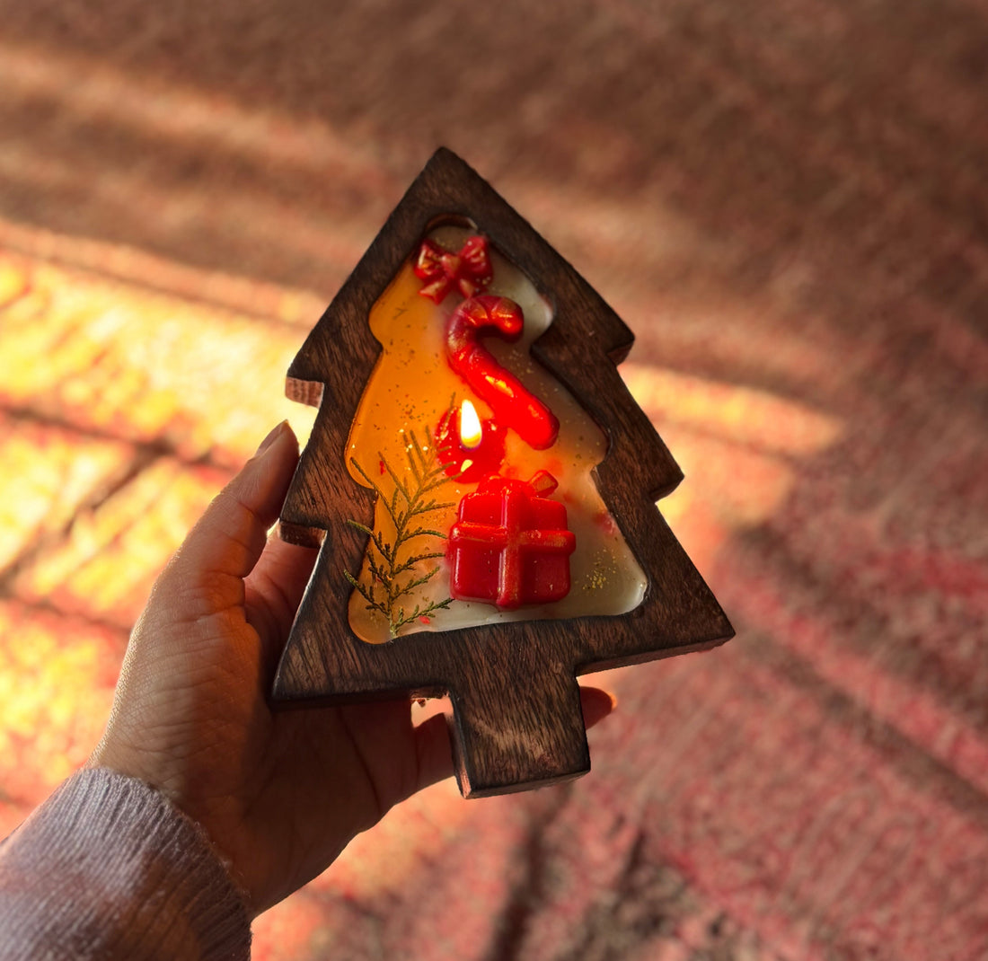 CHRISTMAS TREE CANDLE