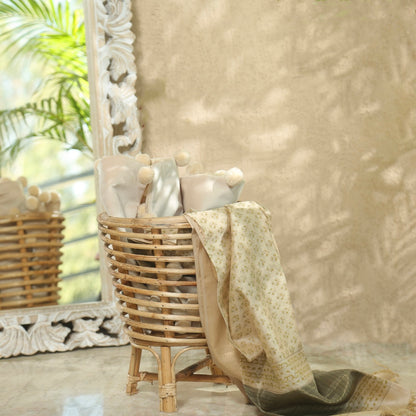 SPIRAL CANE BASKET