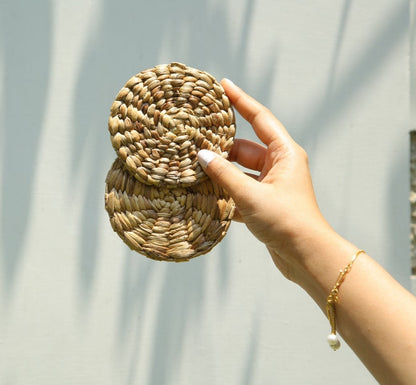 WATER HYACINTH COASTERS