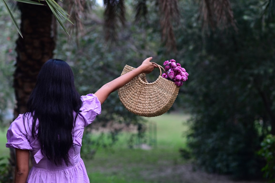 WATER HYACINTH TOTE BAG