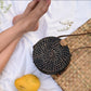 CHARCOAL CANE SLING BAG