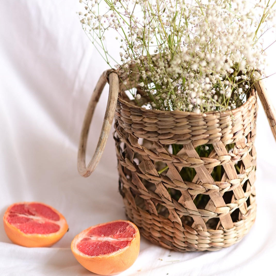 MEADOW CANE BASKET