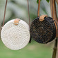 CHARCOAL CANE SLING BAG